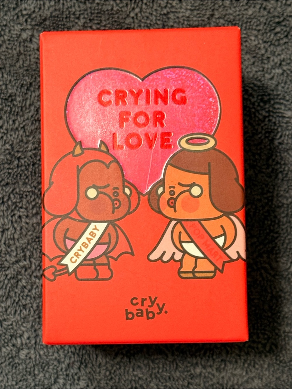Pop mart crybaby “Crying For Love” series figure